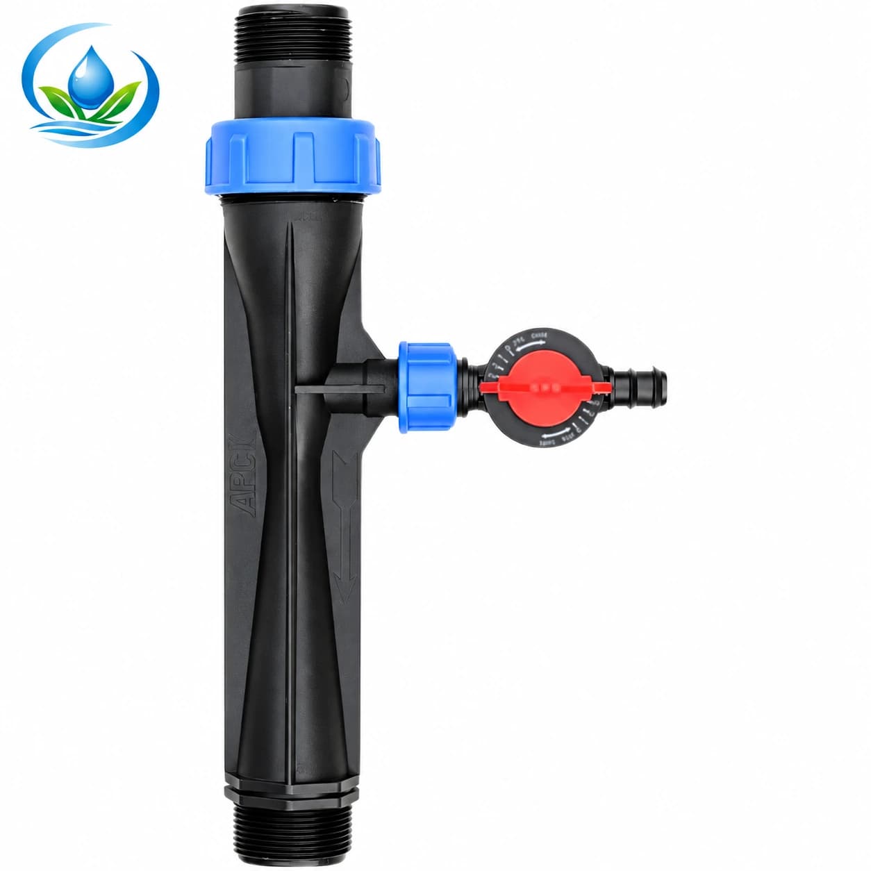 Venturi Injection Tube with Bypass Valve for Drip Fertigation