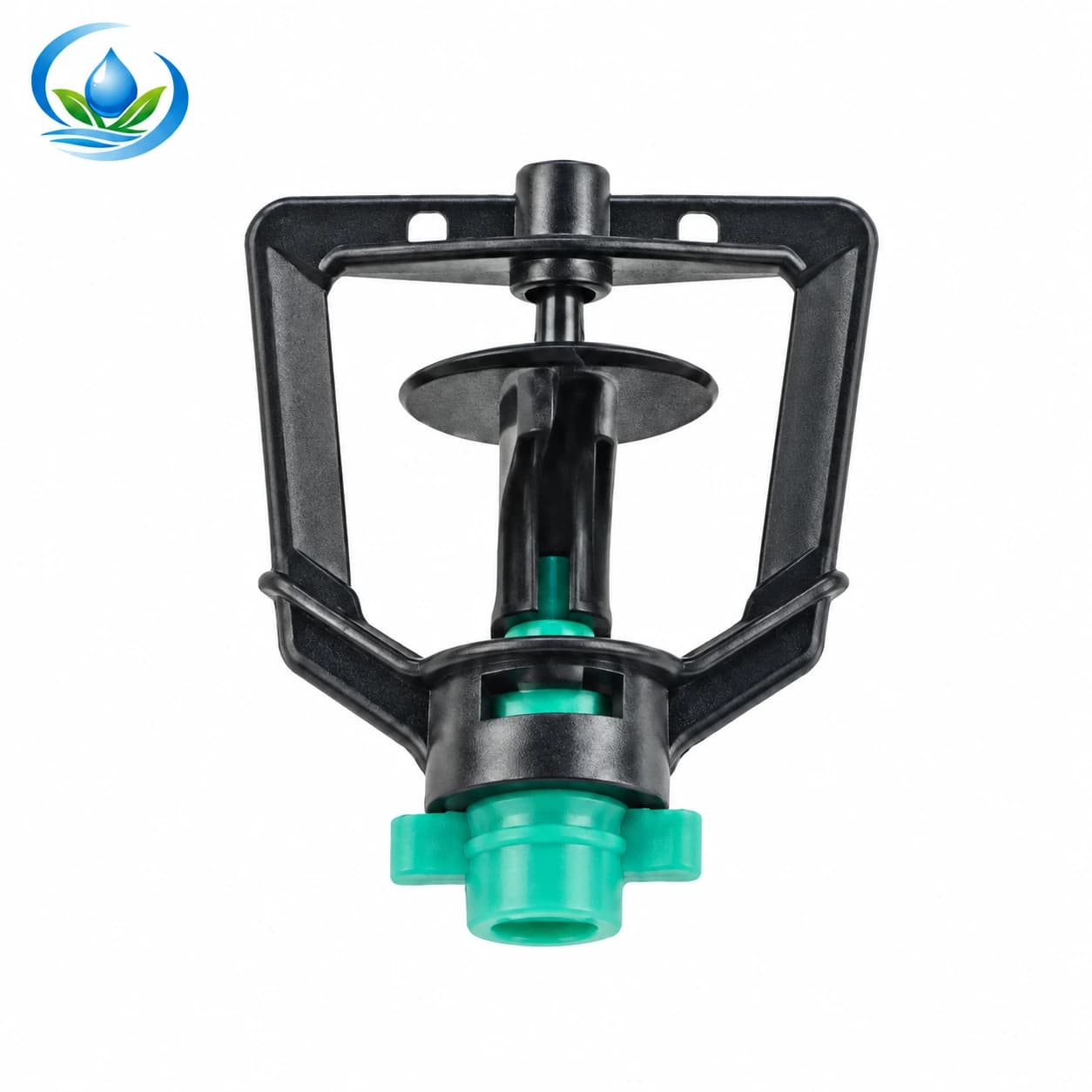 1.2 mm Stake-Mount Rotary Micro Sprinkler for Vegetable Rows