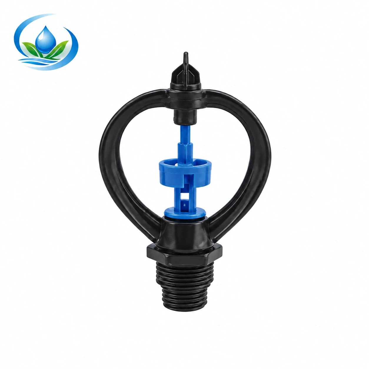 Butterfly Wheel Sprinkler for Gardens, 1/2- and 3/4-Inch Male Threads
