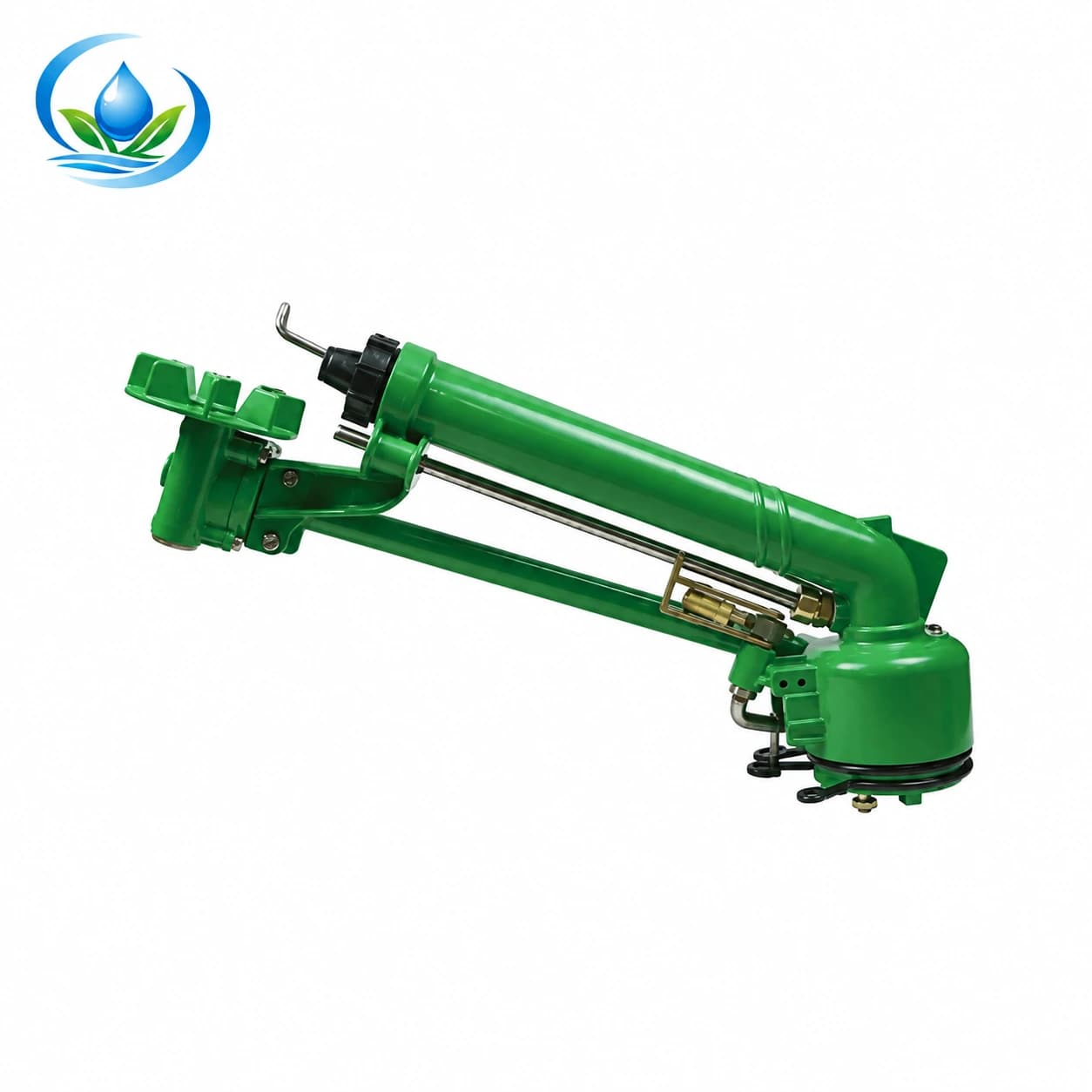 Metal Rain Gun Sprinkler for Field Irrigation, 22-41 m Spray Radius
