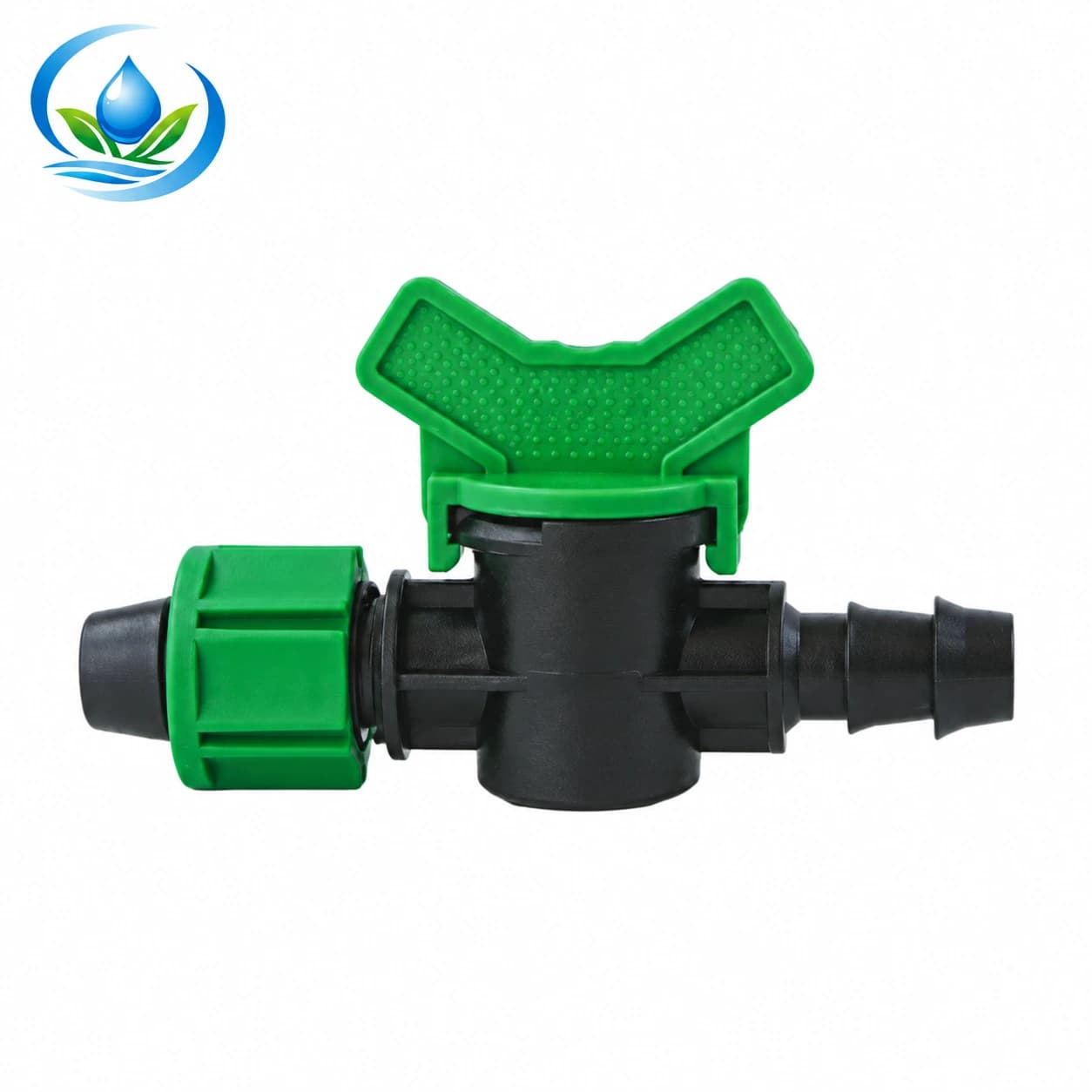 Locking Pipe and Tape Valve (Green Handle)
