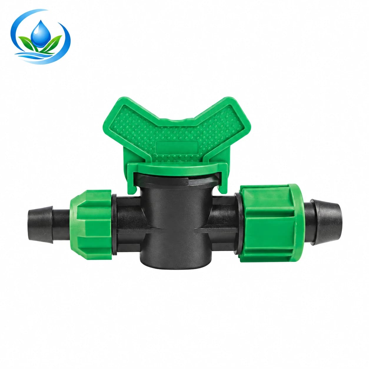 Takeoff Valve for Drip Tape (Green Handle)