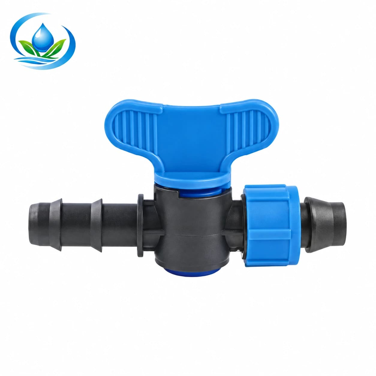 Locking Pipe and Tape Valve (Blue Handle)