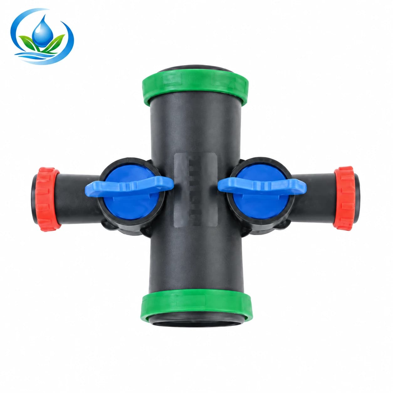 Locking Ring Cross Valve for Drip Irrigation
