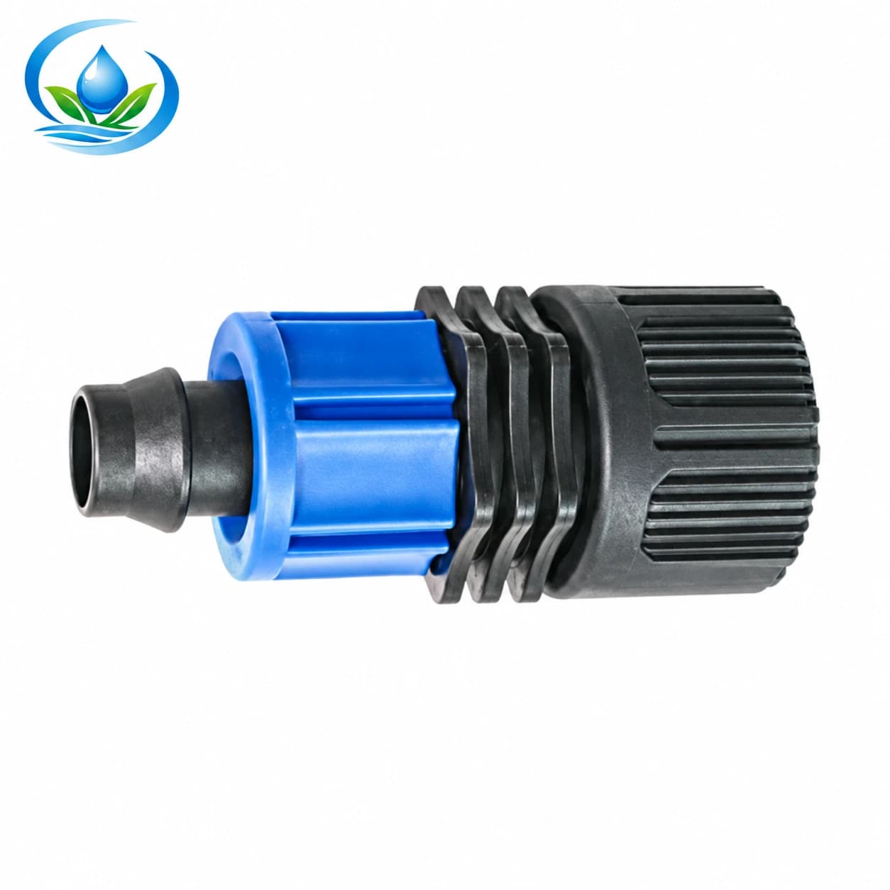 Lock-Nut to Female-Thread Drip Line Adapter