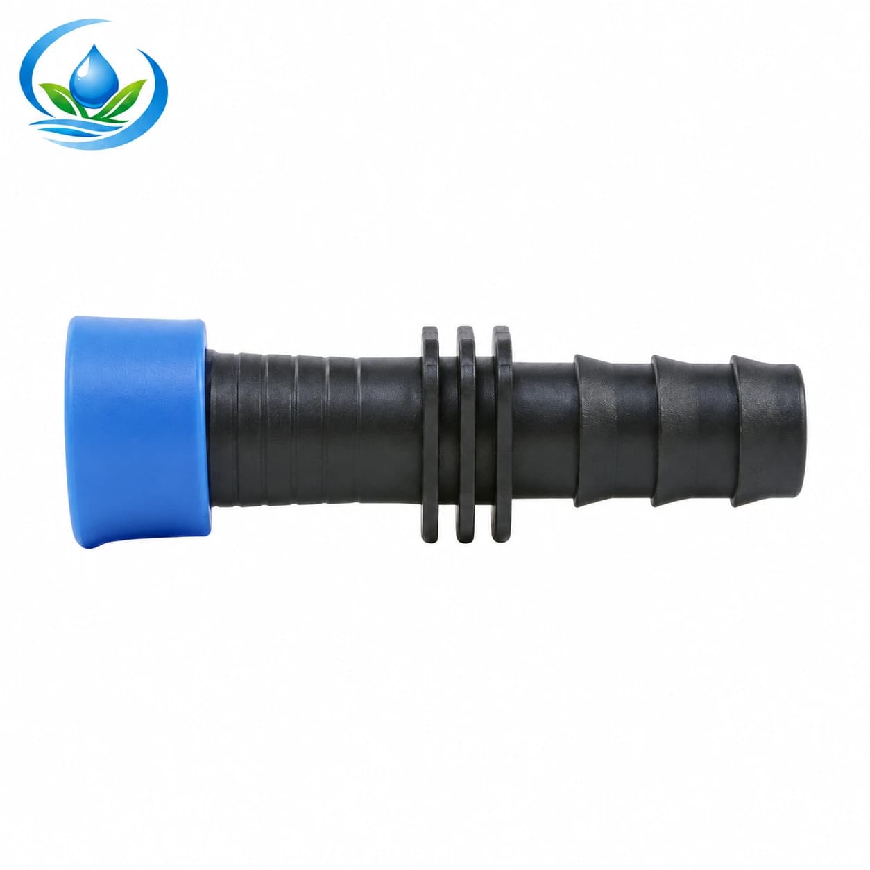 Barb-to-Lock-Ring Drip Tubing Coupler