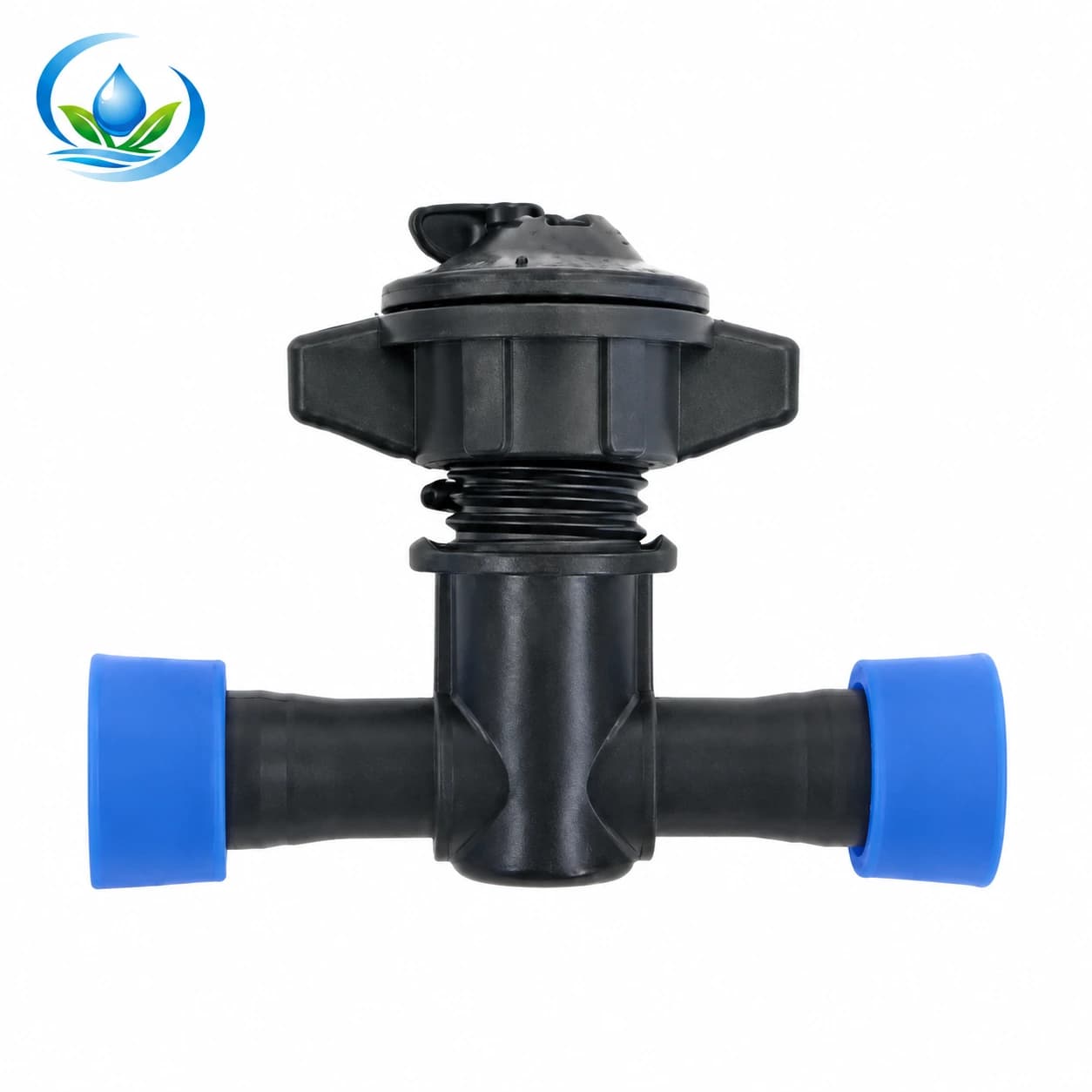 Compact Lock-Ring Tee for Layflat Hose Branches