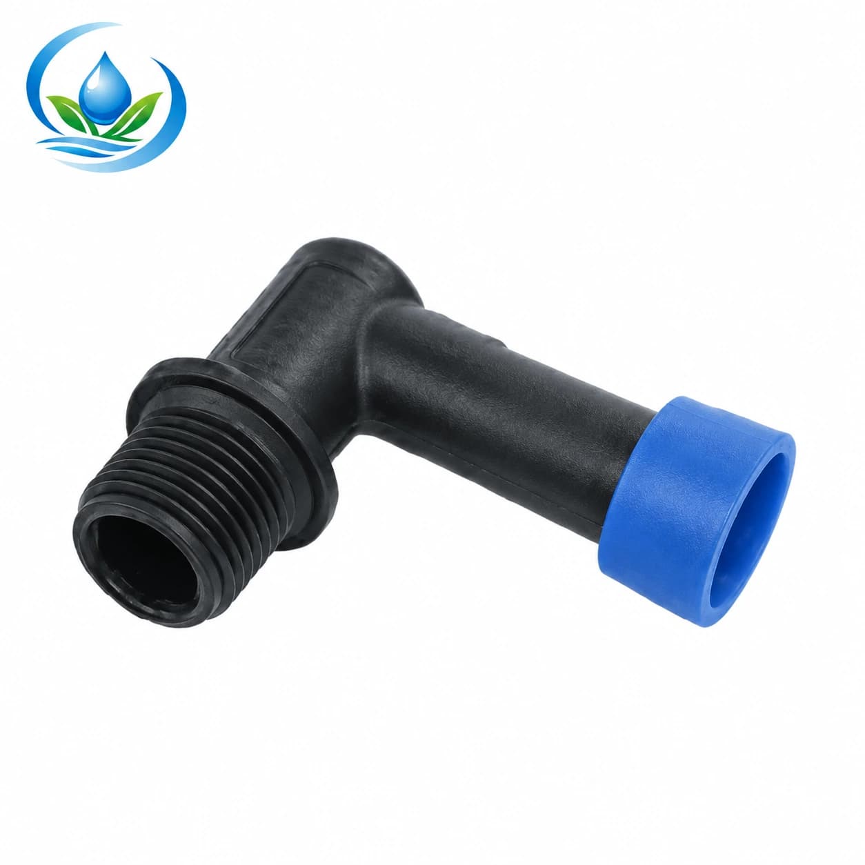 Lock-Ring Elbow with Male Thread for Drip Line
