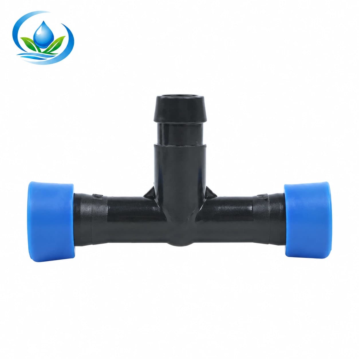 Lock-Ring Tee with Barbed Branch for 16 mm Drip Line