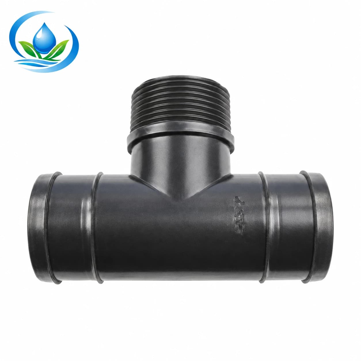 Irrigation Hose Tee with Male-Threaded Branch