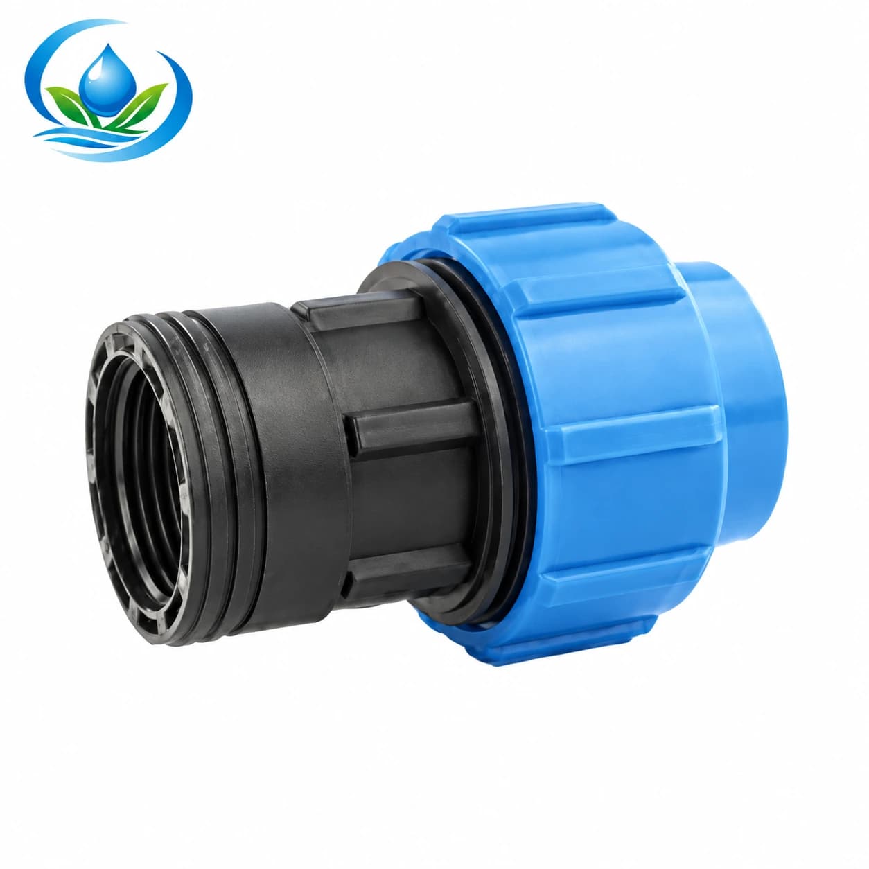 Poly Pipe Compression Adapter with Female Thread