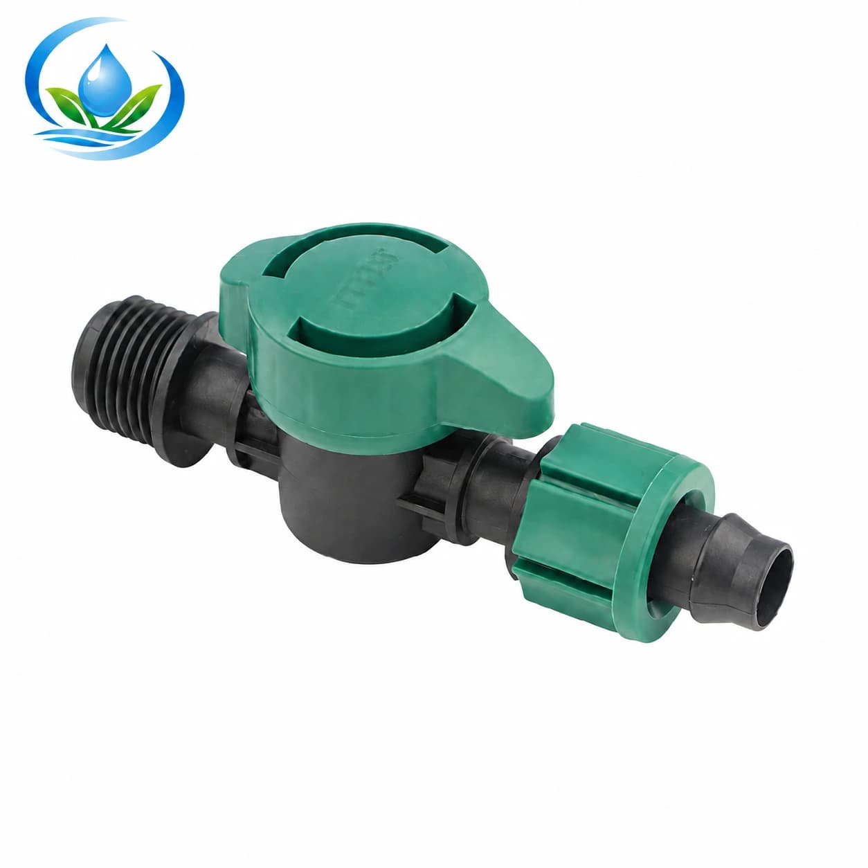 Locking Male Thread Valve for Drip Tape (IrriNex)