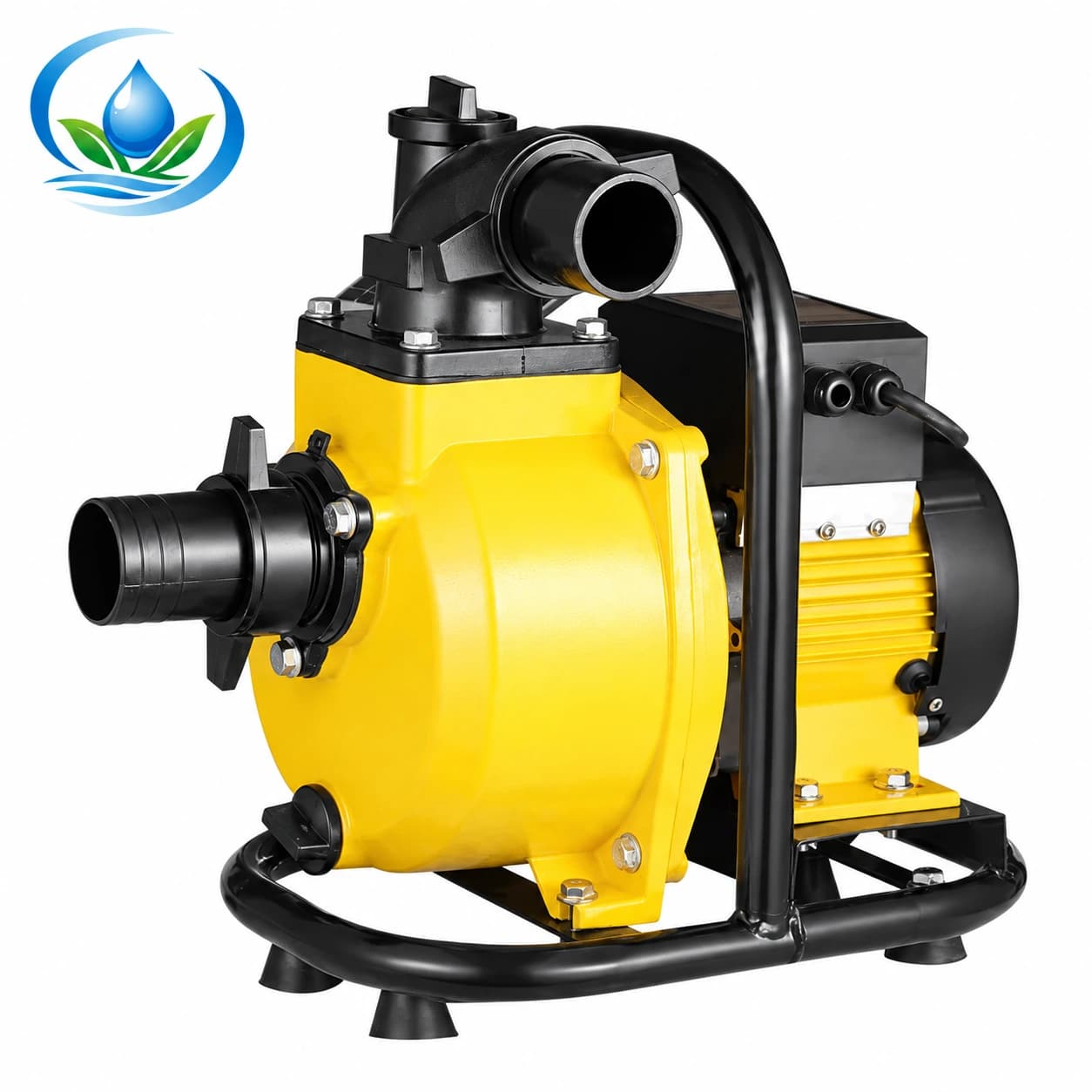 Solar Self-Priming Surface Pump for Crop Irrigation