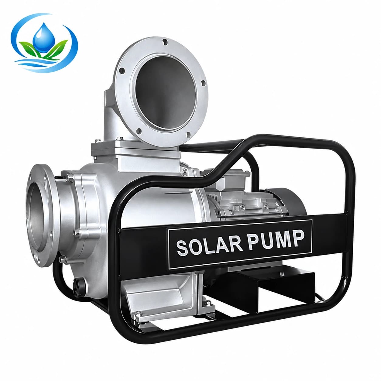 High-Flow AC/DC Solar Pump for Large Irrigation Lines