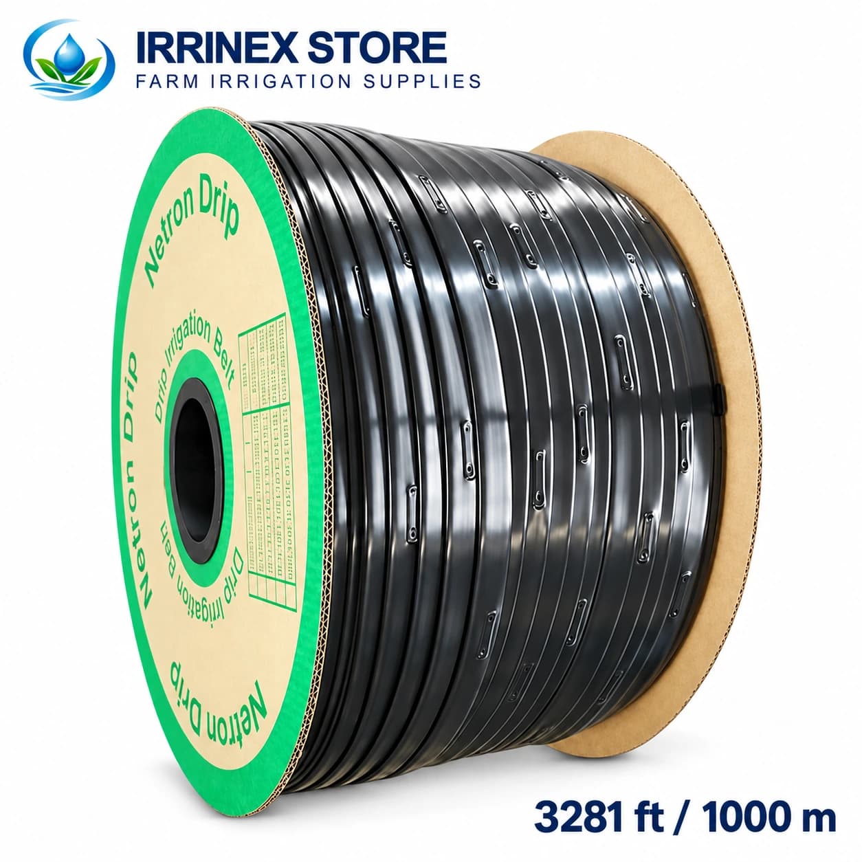5/8-Inch Drip Tape Roll with 6-Inch Emitter Spacing