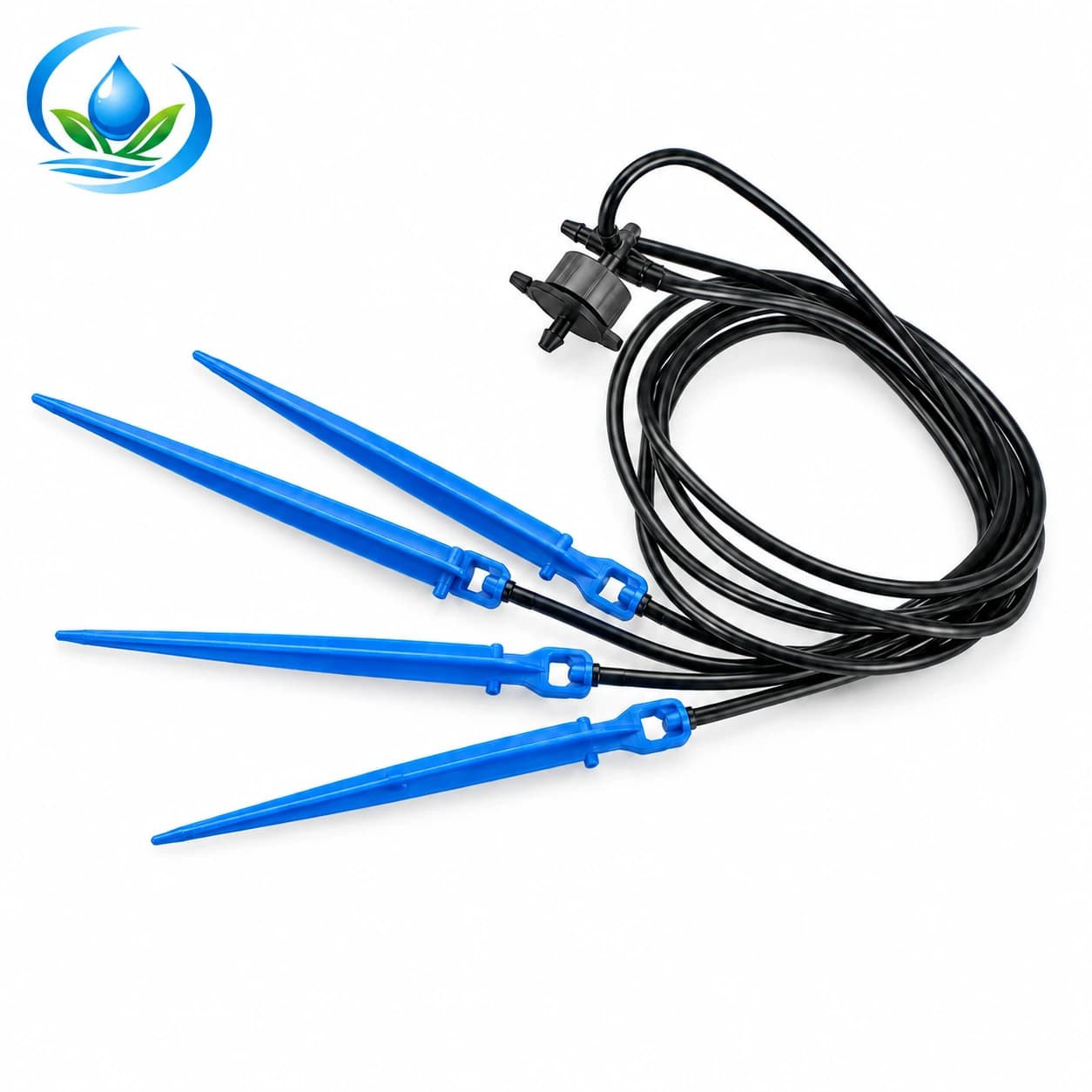 Four-Outlet Straight Arrow Dripper for Container Irrigation