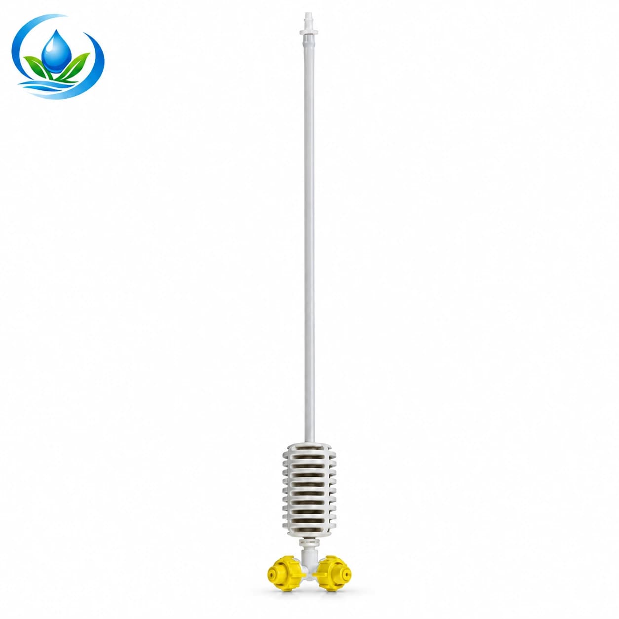 60 cm Hanging Dual-Head Assembly, Compact White Body product image