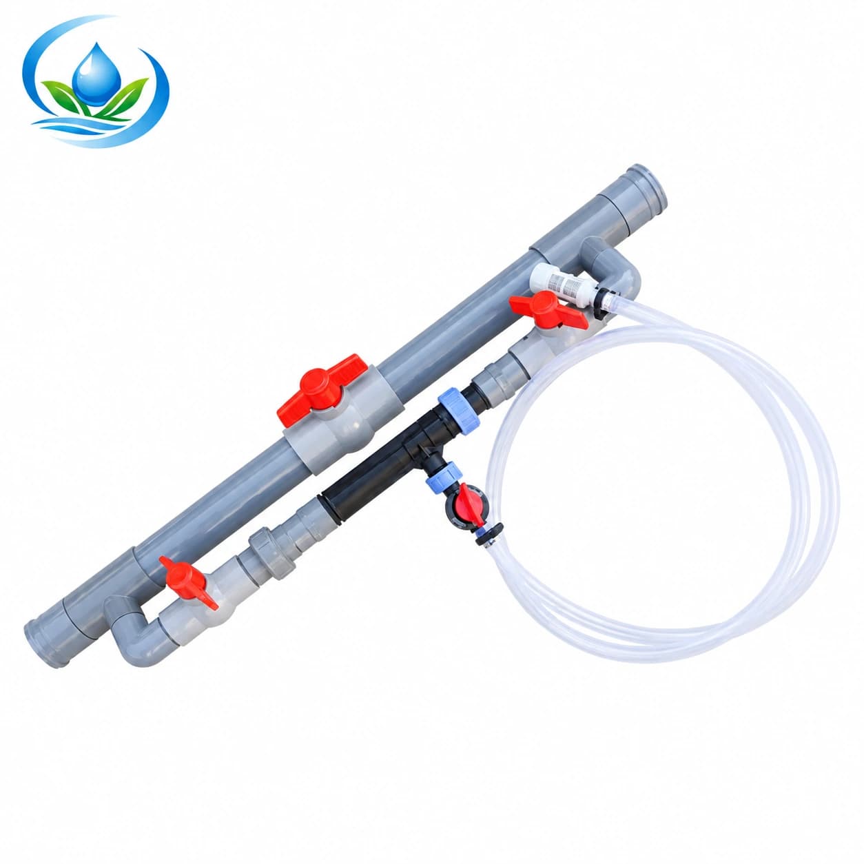 Venturi Fertigation Bypass Kit with Valves and Fittings