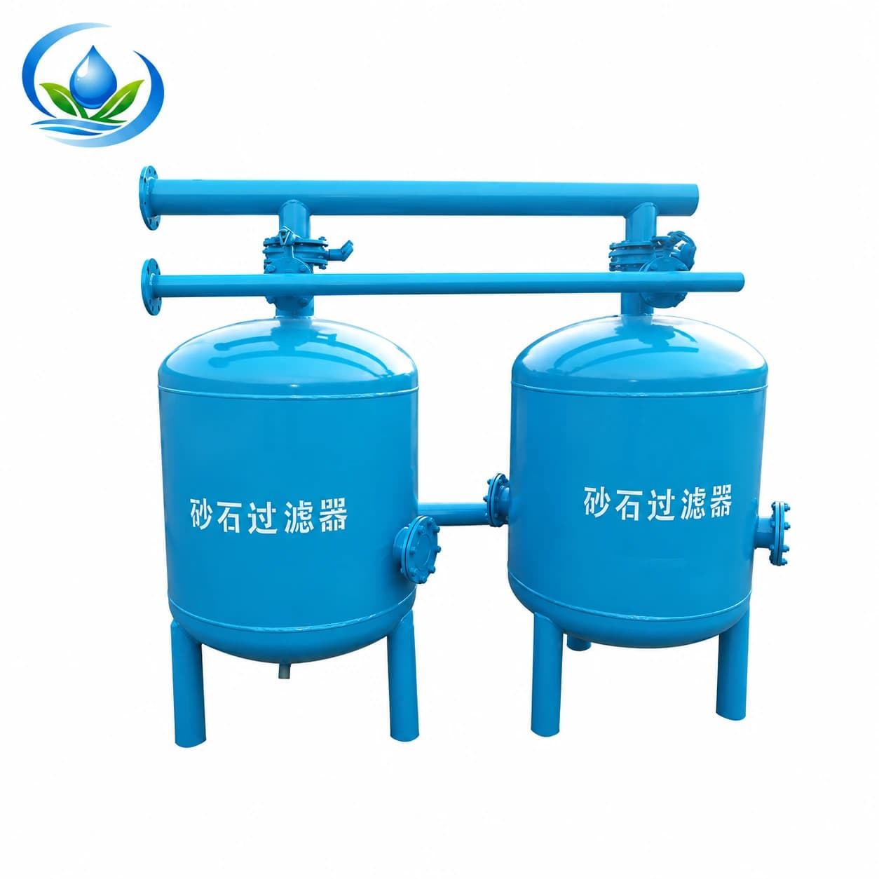 Twin-Tank Sand Media Filter for Irrigation Water