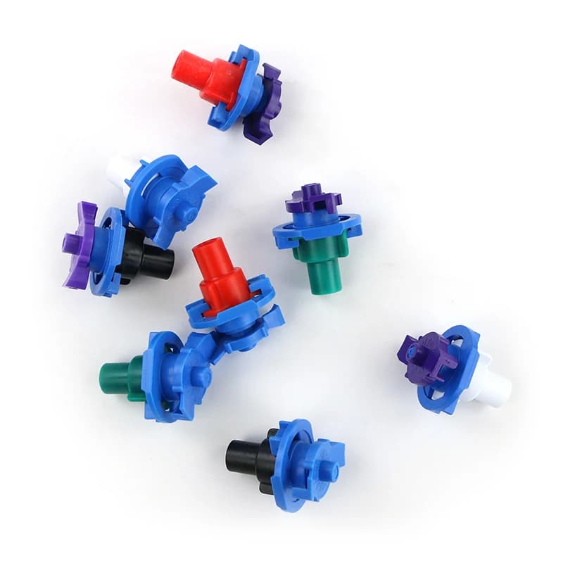 Assorted 241T standing rotary micro sprinklers