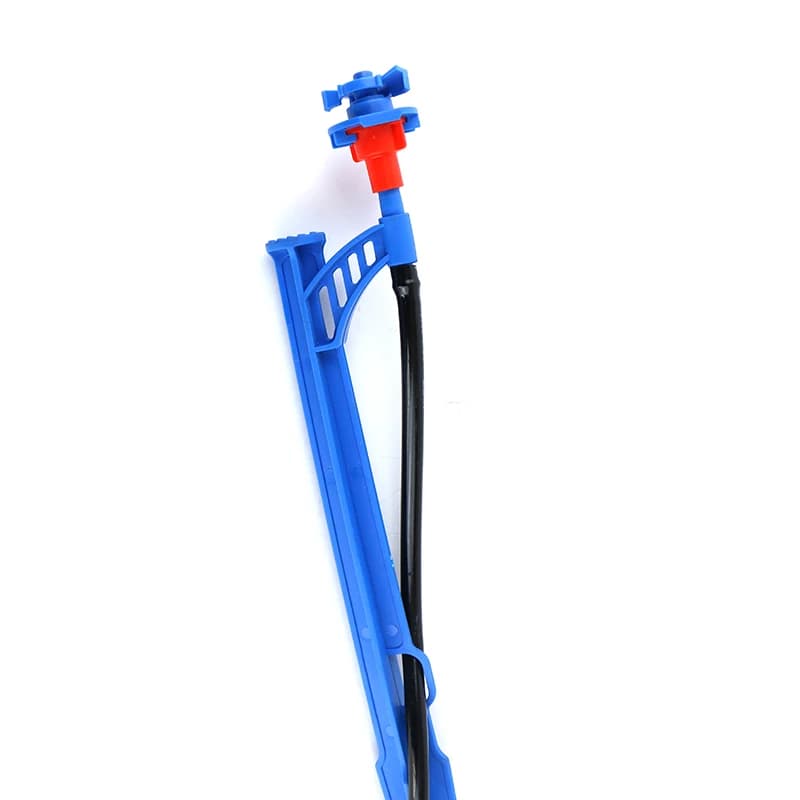 241T standing rotary micro sprinkler mounted on support stake