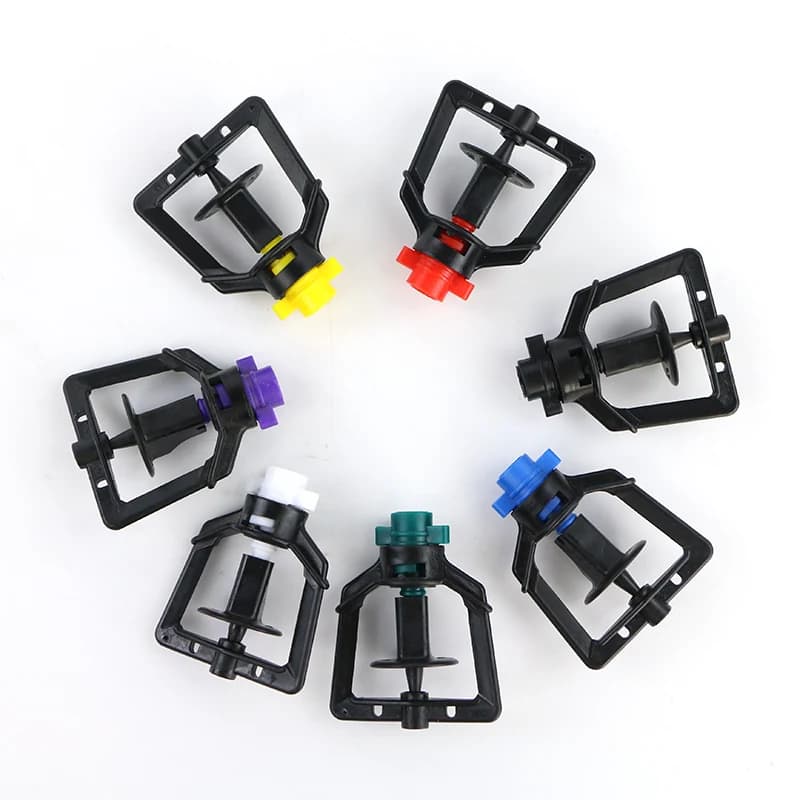 251TDC black-wheel standing rotary micro sprinkler assortment