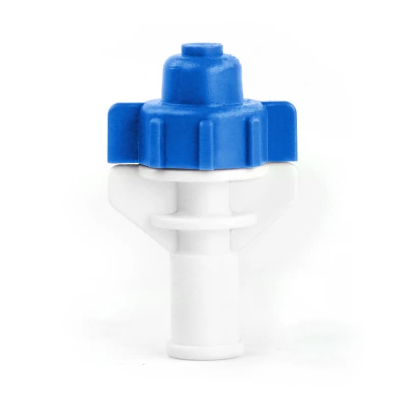 Single-outlet greenhouse mist nozzle body