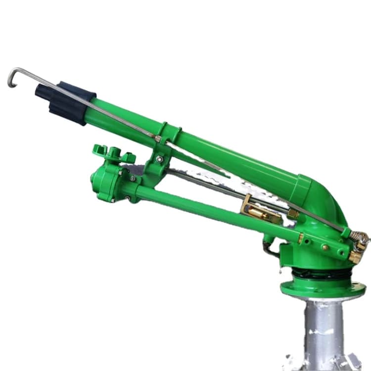 Green P40 and P50 metal agricultural rain gun sprinkler