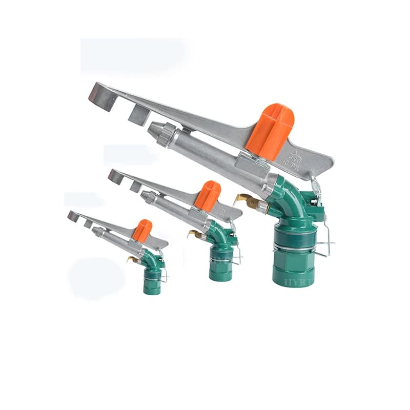 PY series silver and green agricultural rain guns