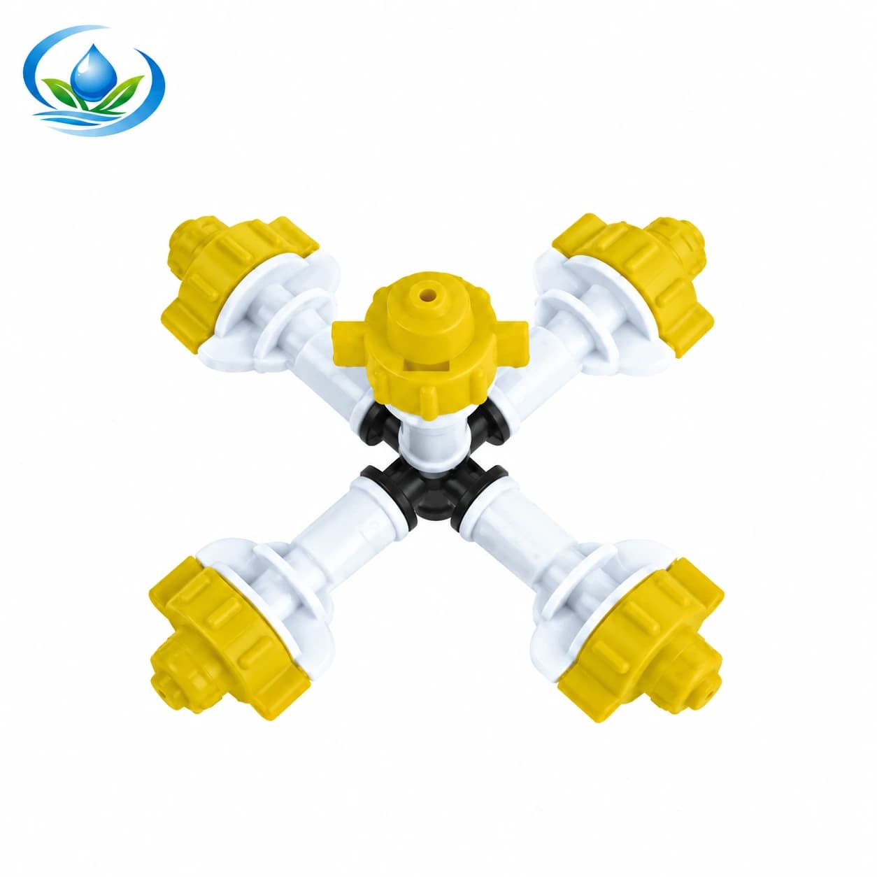 Five-Outlet Misting Nozzle for Greenhouse Irrigation, 0.8 mm Orifice