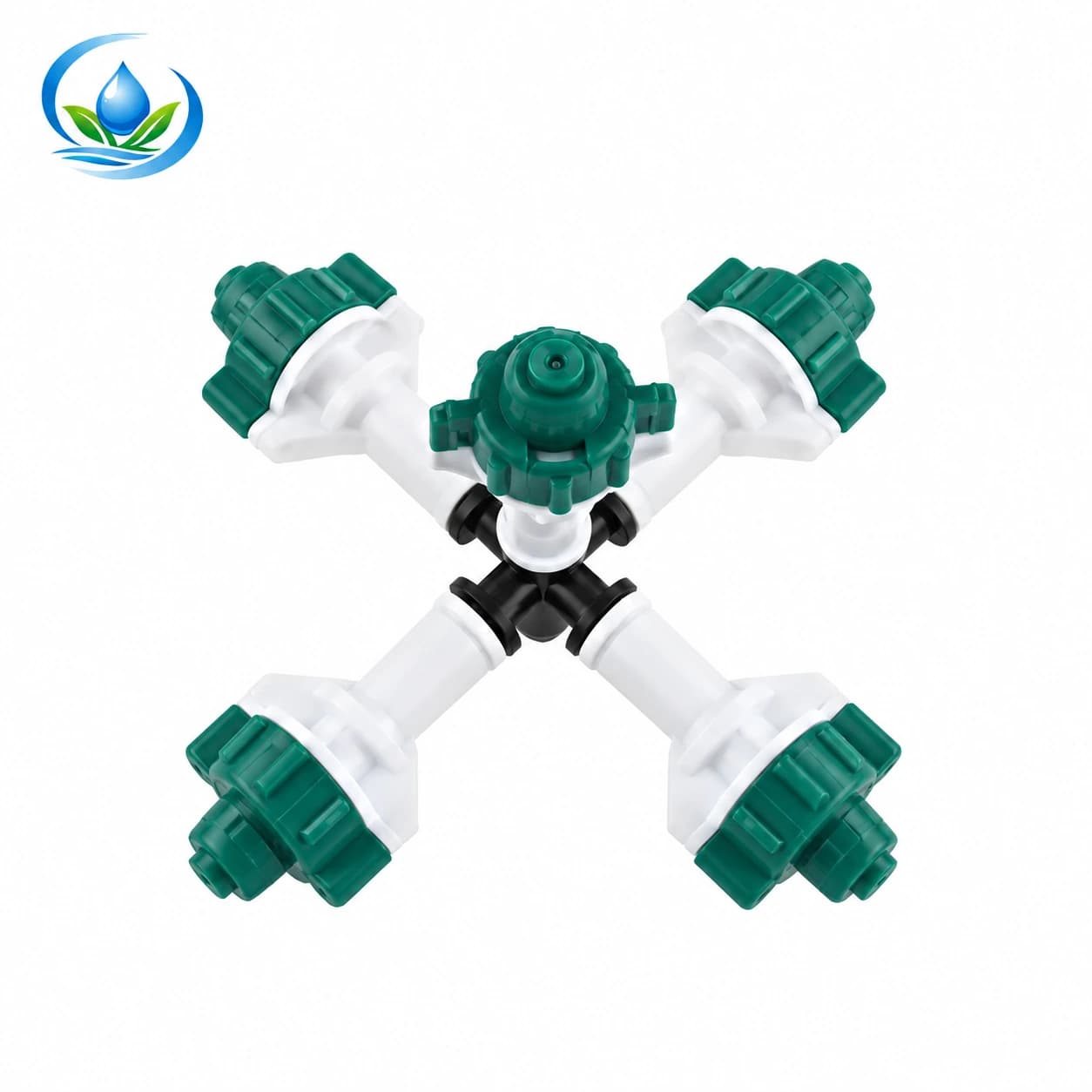 Five-Outlet Misting Nozzle for Greenhouse Irrigation, 0.6 mm Orifice