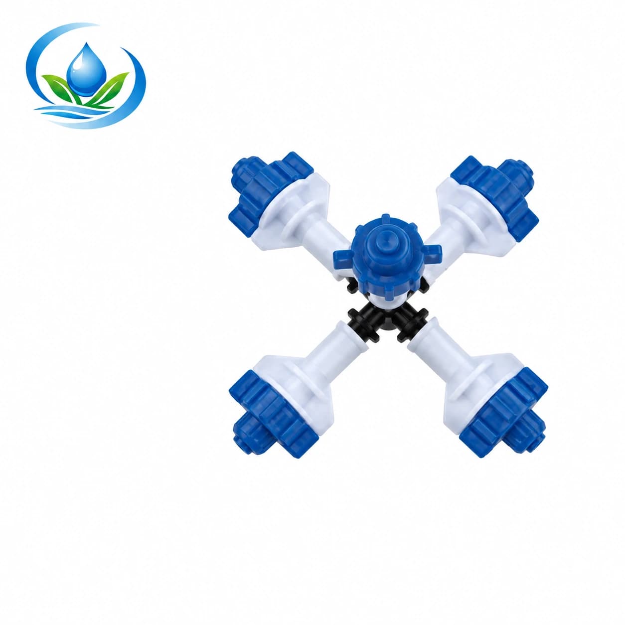 Five-Outlet Misting Nozzle for Greenhouse Irrigation, 0.5 mm Orifice