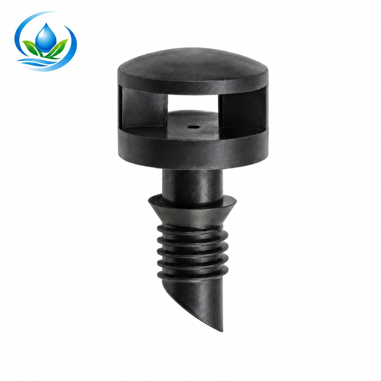 Black 0.85 mm On-Line Mist Nozzle for Greenhouse Rows