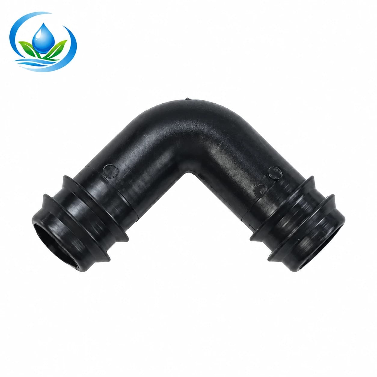 90-Degree Barbed Elbow for Drip Tubing